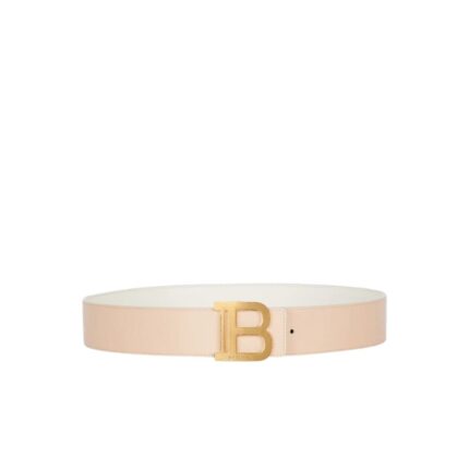 BALMAIN REVERSIBLE LEATHER B-BRLT