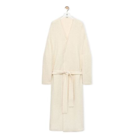 LOEWE BELTED COAT IN WOOL
