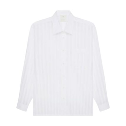 GIVENCHY SHIRT IN COTTON VOILE WITH STRIPES
