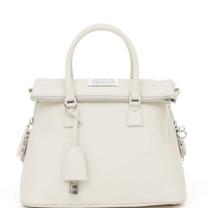 MAISON MARGIELA 5AC LEATHER TOTE BAG